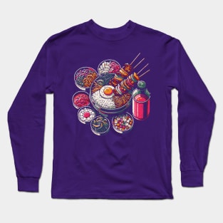 Comfort Food (South Korean) Long Sleeve T-Shirt